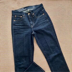 J.Crew Vintage Straight Jeans - Dark Wash 26